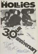 The Hollies Autographs