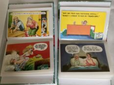 Post Cards 1940s & 1950s Collection Of 80 Unused