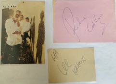 Let Loose Pop Group Autographs