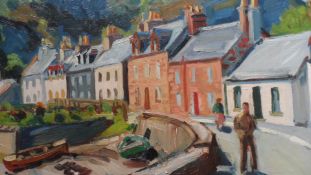 Oil On Canvas. Framed Impressionist Painting By David Costa