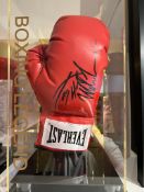 Mike Tyson And Larry Holmes Signed Boxing Glove