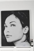 Huge face looking left Mirella Bitetti