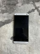 NO VAT - HTC One M8 - 16GB - Glacial Silver (Unlocked) Smartphone- UNTESTED TURNS ON