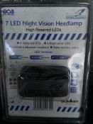 Brand New 7 LED Night Vision Headlamp