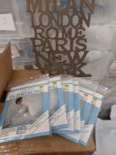City plaques and interfacing