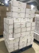 Pallet Of 69 Modern Led Pendant Lights Different Sizes Matte Black And Gold Finish Cool White