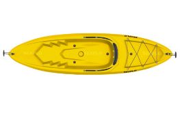 1 x Sf-1010: Yellow Adult Sit On Kayak. Capacity 125Kgs (264Cm x 66Cm x 25Cm) Zzkay1010Y