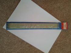 Knitting needles, assorted, 20 pairs