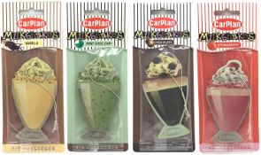 60 x Carplan MILKSHAKES Air Freshener