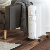 11 FIN 2500W 3 DIAMOND SHELF - WHITE: RRP VALUE OF £110