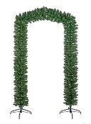 (4P) 2x Items. 1x The Tree Company 8ft Tree Arch. PVC Arch, 950 Tips, 30cm Diameter RRP £74. 1x 6ft
