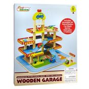 (4M) 2x Items. 1x First Learning Wooden Garage RRP £32.99. 1x Parema Ultimate Art Studio RRP £20.