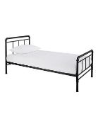 (4O) Bowen Metal Single Bed (Unsure If Complete) RRP £139. (XO544)