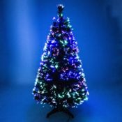(4P) 2x The Tree Company 1.8M Fibre Optic Tree Colour Changing Flashing LED’s
