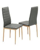 (4P) 4x Jasmine Dining Chairs (ZU194)