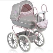 (4N) 4x Items. 1x Hauck Princess Classic Pram RRP £40. 1x CMJ Lamborghini Aventador Coupe RC RRP £2