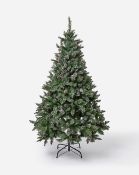 (4M) RRP £99. 6ft Rocky Mountain Snow Pine Tree