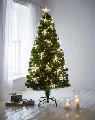 (4P) 2x Items. 1x The Tree Company 1.8M Fibre Optic Tree Warm White Flashing LED’s. 1x The Tree Com