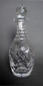 Vintage English Cut Glass Decanter