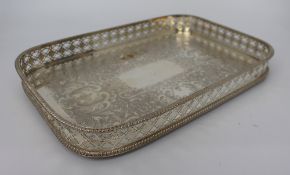 Silver Plated Tray