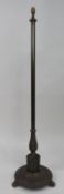 Heavy Bronze Metal Telescopic Bankers Standard Lamp