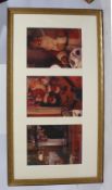 Father Christmas Triptych Print by Christian Birmingham