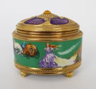 Franklin Mint Jewelled Music Box 