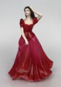 Coalport Figurine Debutante of the Year 1997 Poppy Ball