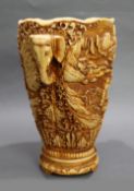 Decorative Ivorine Indian Inspired Vase