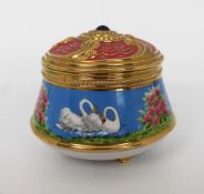 Franklin Mint Jewelled Music Box 
