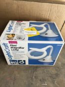 Lightcraft Compact Flexi Magnifier Lamp. RRP £29.99 - Grade U