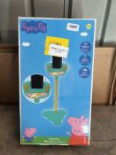 Peppa Pig Microphone Stand. RRP £19.99 - Grade U