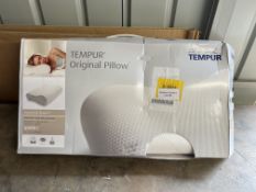 TEMPUR Original Comfort Firm Pillow. RRP £95.00 - Grade U