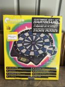 Unicorn Electronic Soft Dartboard. RRP £19.99 - Grade U