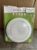 Omni Large LED Tap Light - White. RRP £19.99 - Grade U