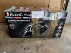 Russell Hobbs Powersteam Ultra 3100 W Vertical Steam Iron. RRP £50.00 - GRADE U