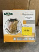 Staywell¨ Manual 4-Way Locking Classic Cat Flap. RRP £20.99 - Grade U
