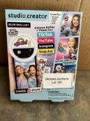 Studio Creator INF 005 Selfie Ring Light, White. RRP £14.99 - Grade U