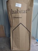 Habitat 30 Litre Domed Pedal bin - Black. RRP £30 - Grade U