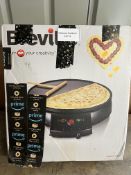 Breville VTP130 Traditional Crepe Maker, 12-Inch. RRP £34.99 - GRADE U
