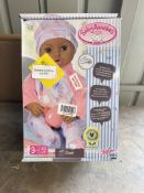 Baby Annabell Leah 43cm Doll. RRP £69.99 - Grade U