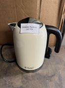 Russell Hobbs Colours Plus 20415 Kettle - Cream. RRP £33.00 - Grade U