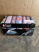 Russell Hobbs Travel Iron with Stainless Steel Soleplate. RRP £19.99 - Grade U