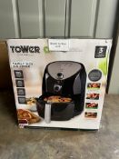 Tower T17021 Family Size Air Fryer with Rapid Air Circulation, 4.3 Litre. RRP £69.99 - GRADE U