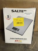 Salter 1036 SVSSDR Digital Kitchen Weighing Scales. RRP £19.99 - Grade U