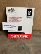 SanDisk Ultra Fit 32GB USB 3.1 Gen 1 Flash Pen. RRP £9.99