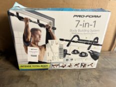 ProForm 7 in 1 Body Building System. RRP £42.99 - GRADE U