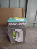 Cookworks Can Opener White. RRP £20 - Grade U