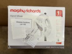Morphy Richards Hand Mixer Electric Whisk. RRP £21.99 - GRADE U