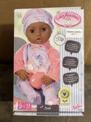 Baby Annabell Leah . RRP £65.00 - GRADE U